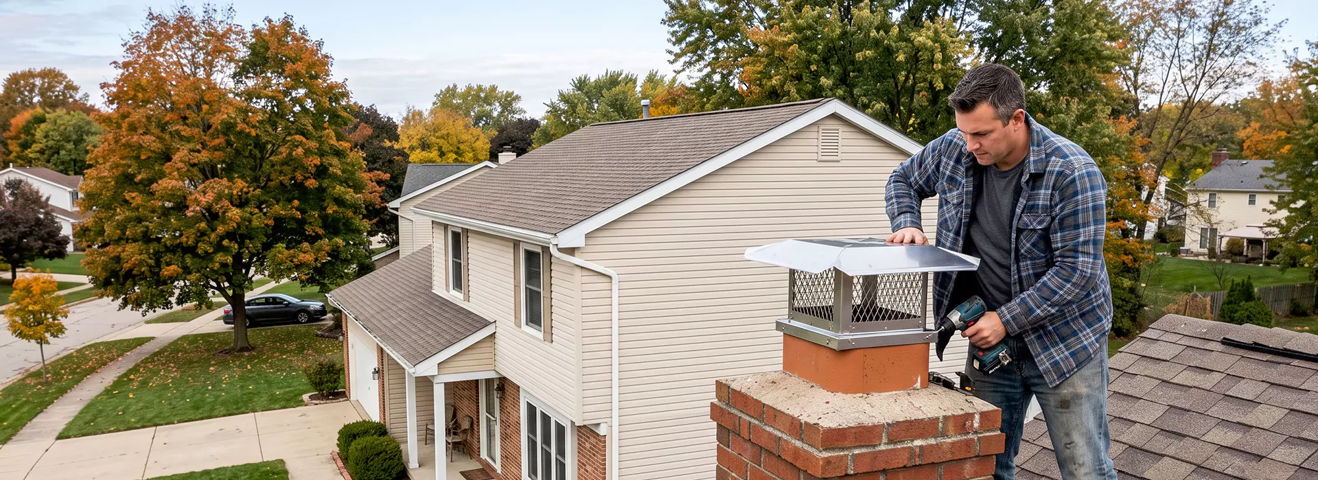 Chimney Cover Installation New Braunfels, TX
