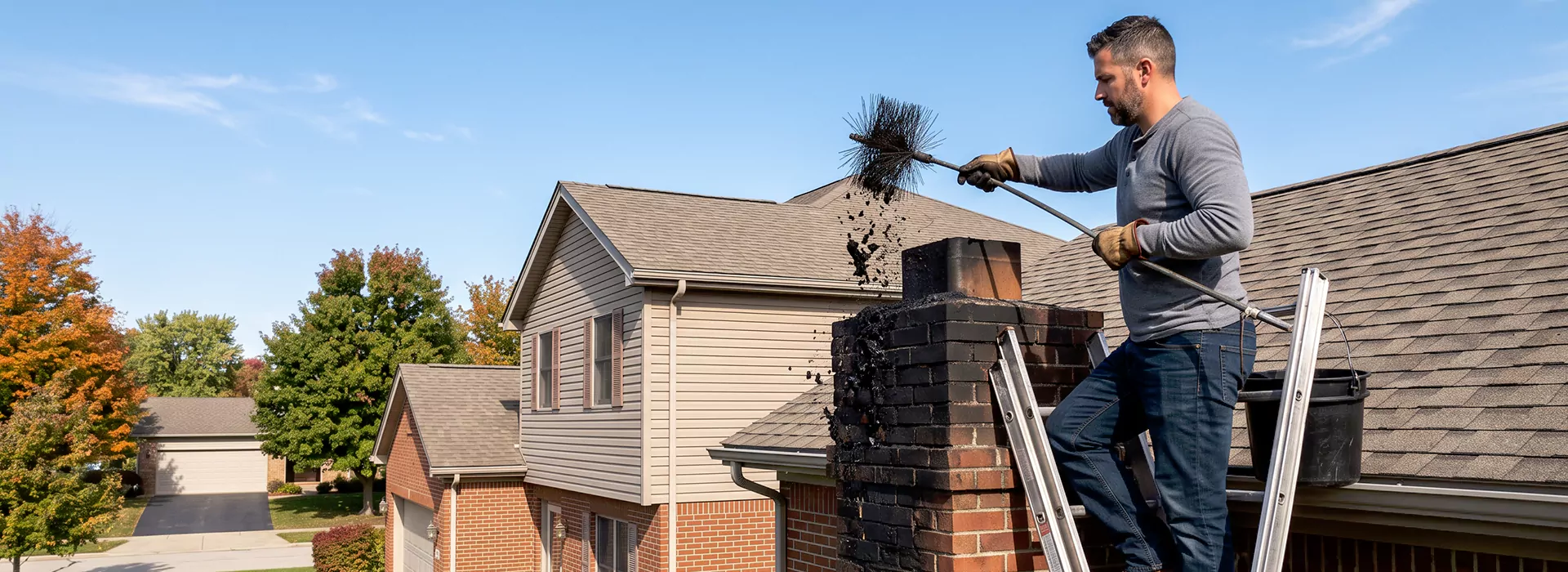 Chimney Creosote Cleaning in New Braunfels
