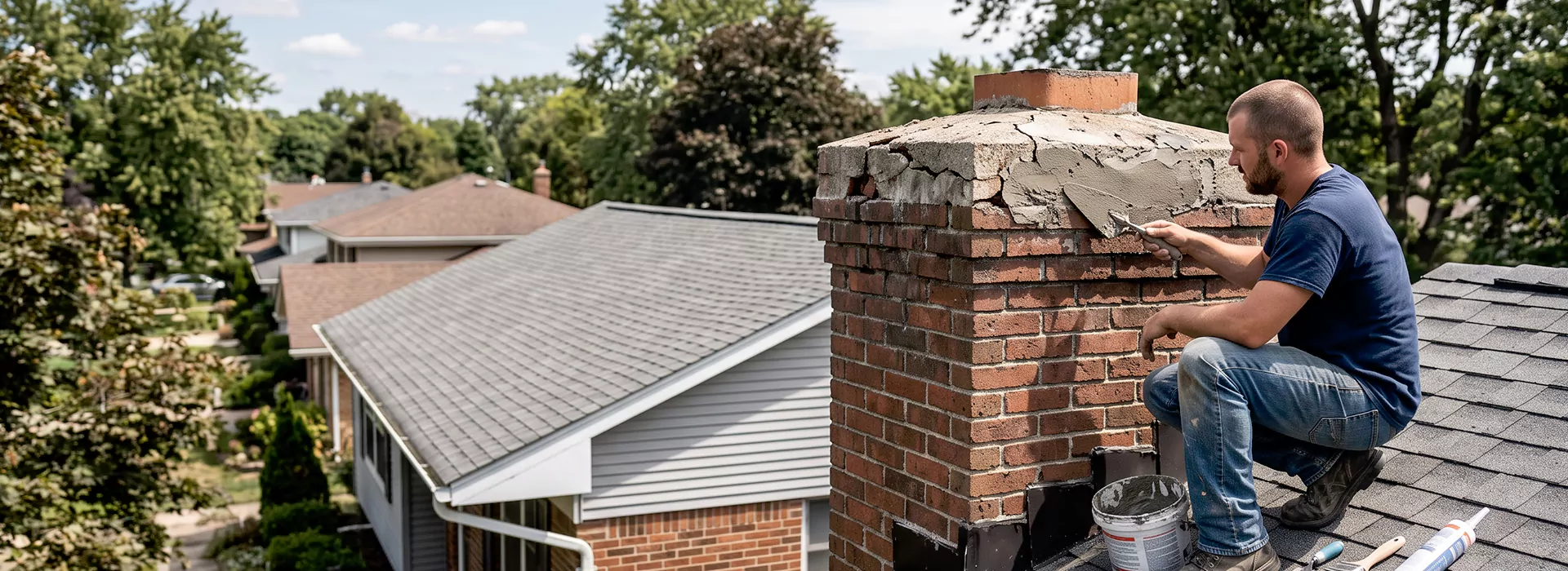 Chimney Crown Repair New Braunfels, TX