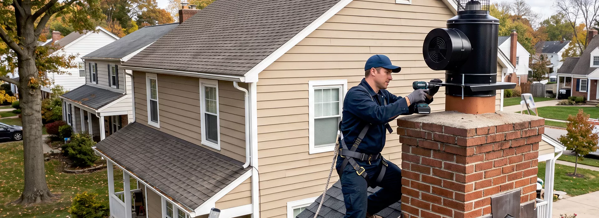 Chimney Fan Installation in New Braunfels, TX