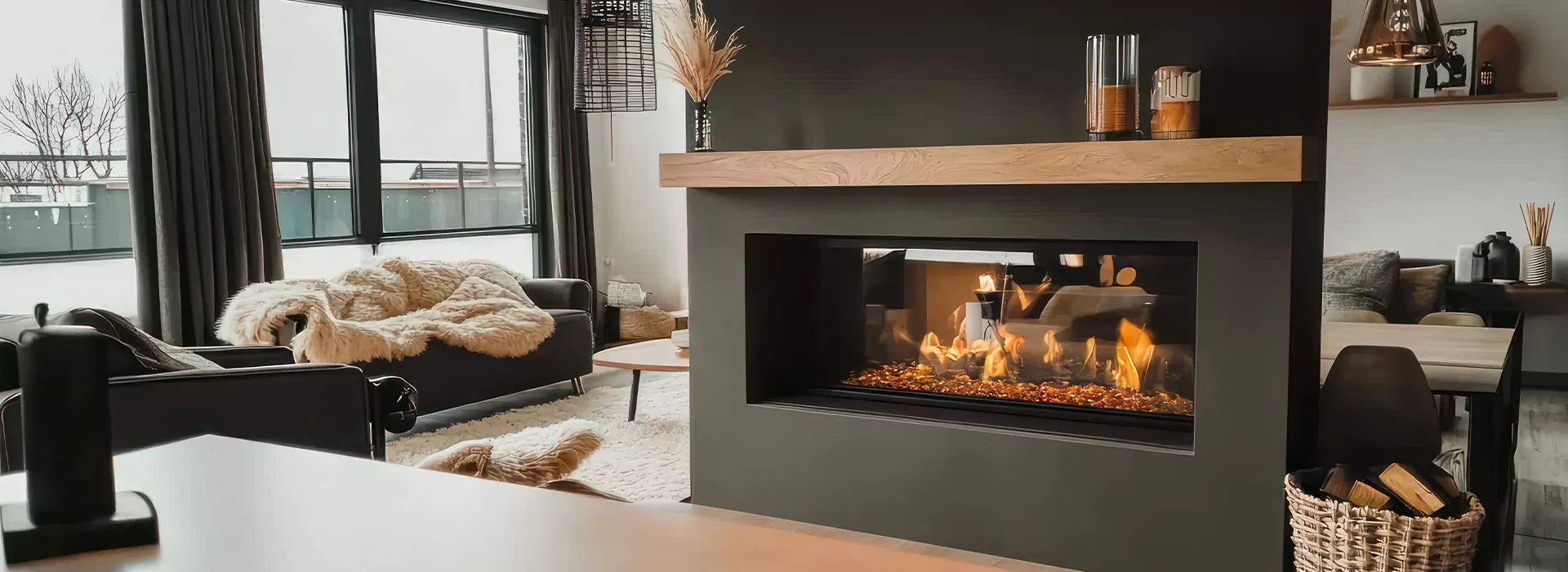 Classic Fireplace Design in New Braunfels, TX