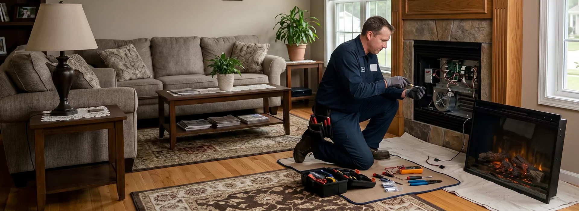 Electric Fireplace Repair in New Braunfels, TX