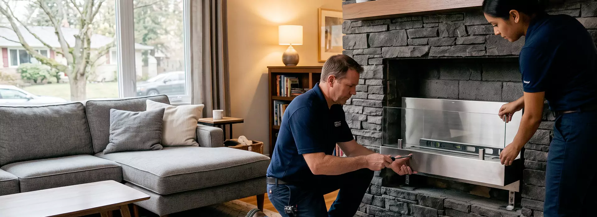 Ethanol Fireplace Installation in New Braunfels, TX