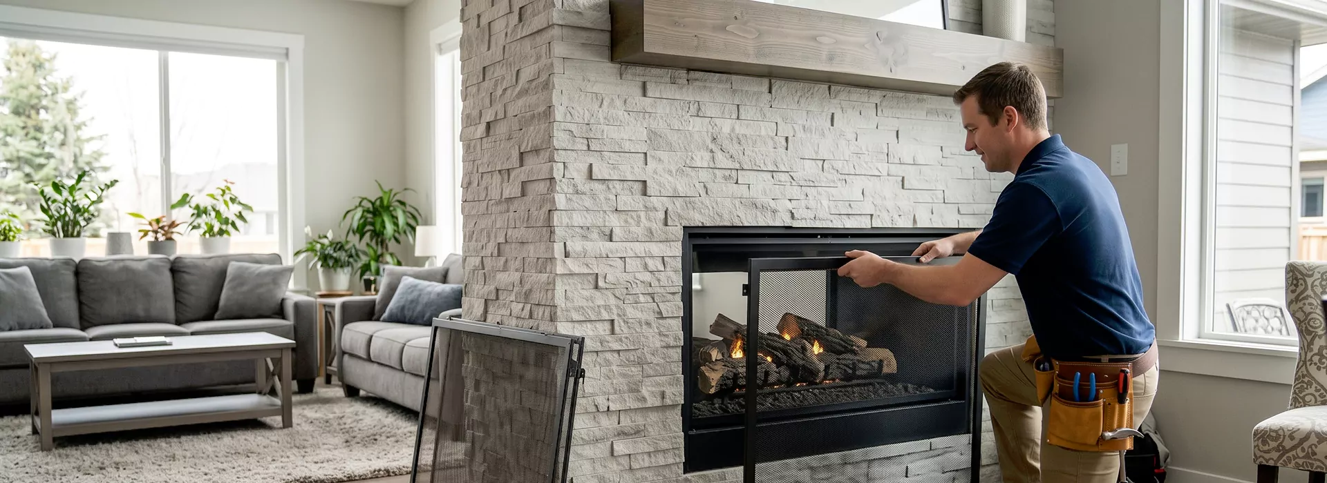 Fireplace Screen Replacement New Braunfels, TX