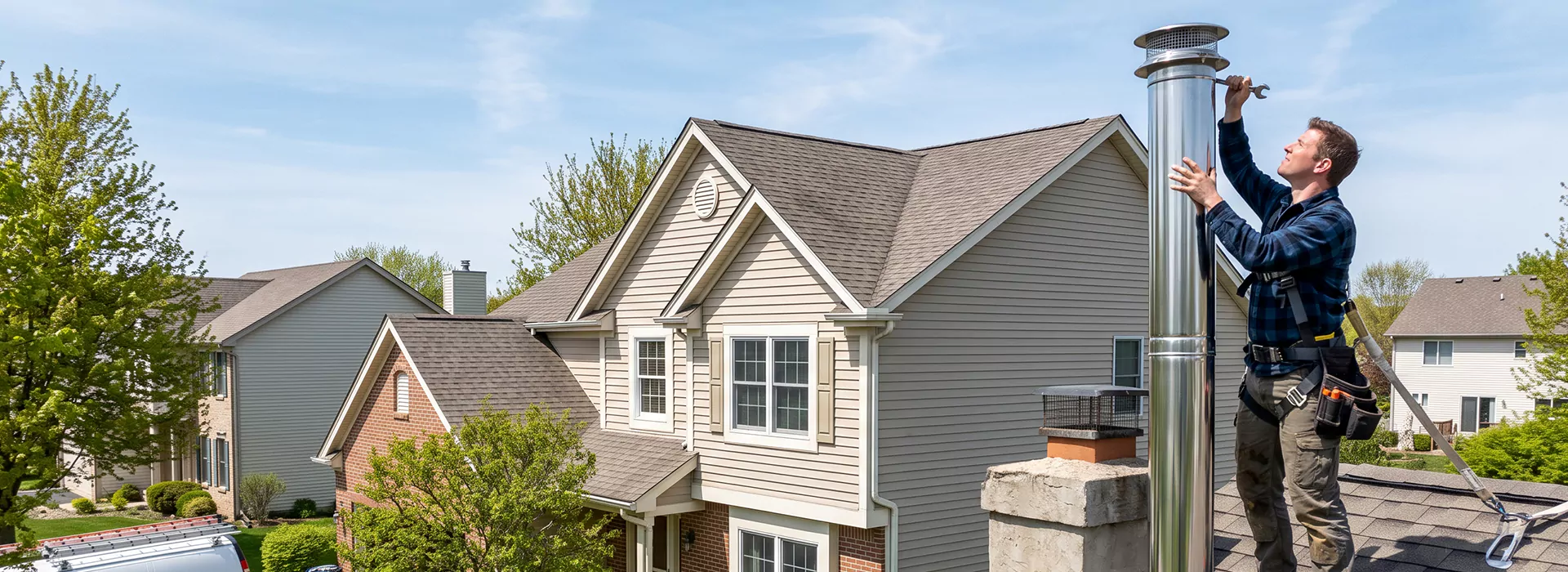 Metal Chimney Installation in New Braunfels