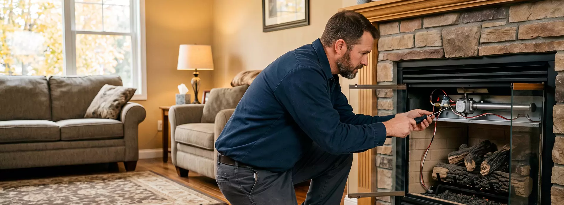 Propane Fireplace Repair in New Braunfels, TX