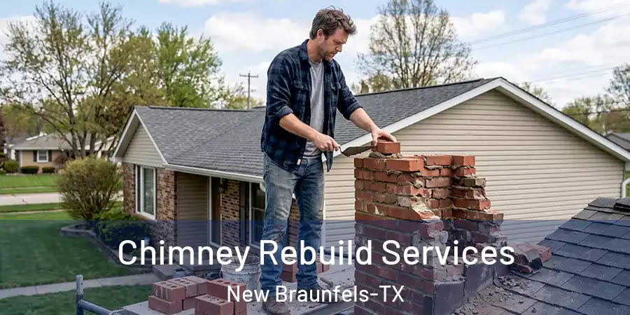Chimney Rebuild Services New Braunfels-TX
