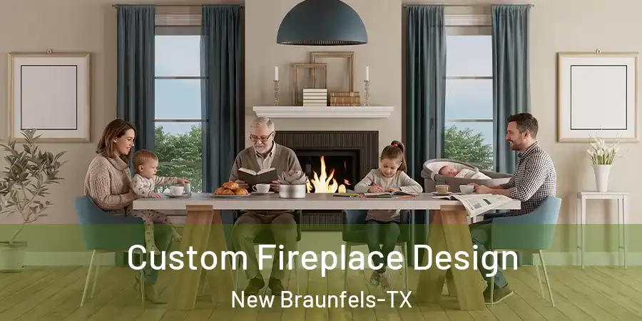  Custom Fireplace Design New Braunfels-TX