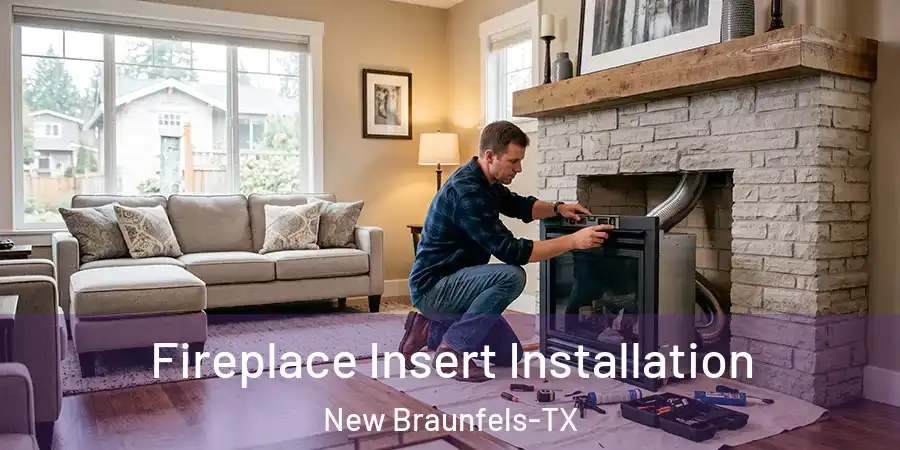  Fireplace Insert Installation New Braunfels-TX