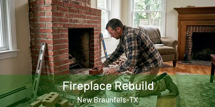 Fireplace Rebuild New Braunfels-TX