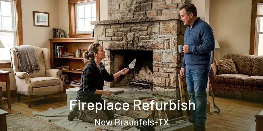  Fireplace Refurbish New Braunfels-TX