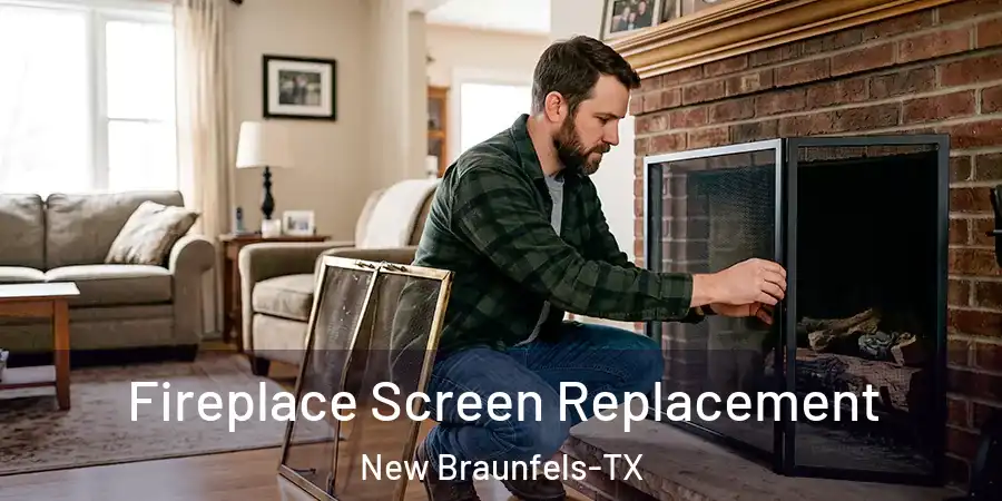  Fireplace Screen Replacement New Braunfels-TX