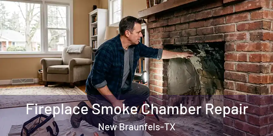 Fireplace Smoke Chamber Repair New Braunfels-TX
