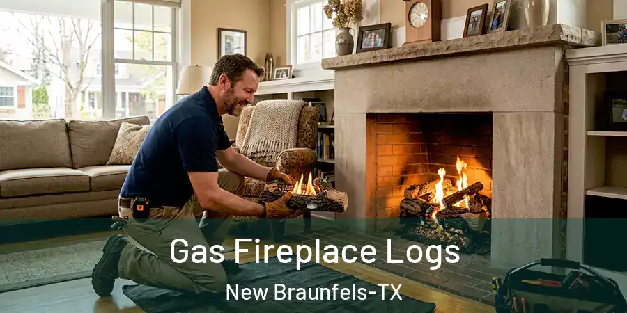  Gas Fireplace Logs New Braunfels-TX
