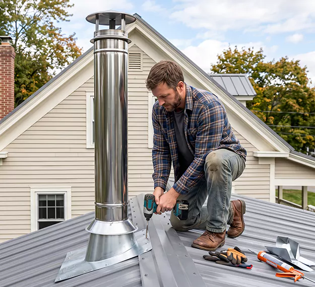 Certified Metal Chimney Installation Company: Your Local Stainless Steel Chimney Installers in New Braunfels, TX