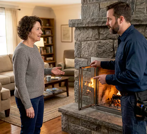 Why Homeowners Choose Our Fireplace Door Installation Team in New Braunfels, TX?
