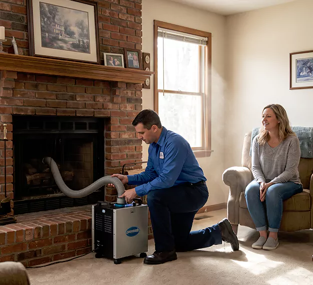 Why New Braunfels Homeowners Choose Our Fireplace Odor Removal Team?