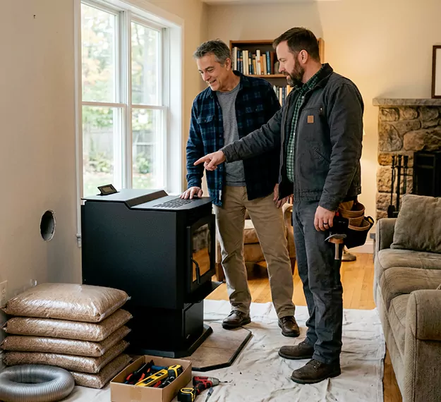 Why New Braunfels Homeowners Choose Our Pellet Fireplace Installation Team?
