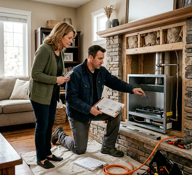 Why New Braunfels, TX Homeowners Choose Our Propane Fireplace Installation Team?