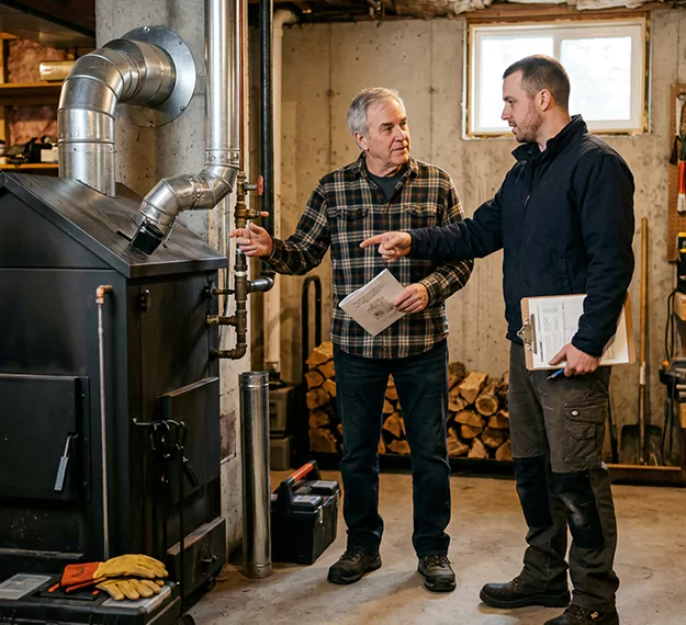 Why New Braunfels Homeowners Choose Our Wood Furnace Installation Team?