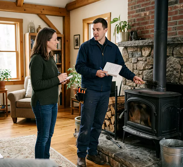 Why New Braunfels Homeowners Choose Our Wood Stove Cleaning Team?