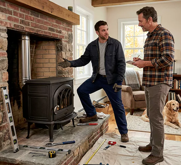 Why New Braunfels Homeowners Choose Our Wood Stove Installation Team?