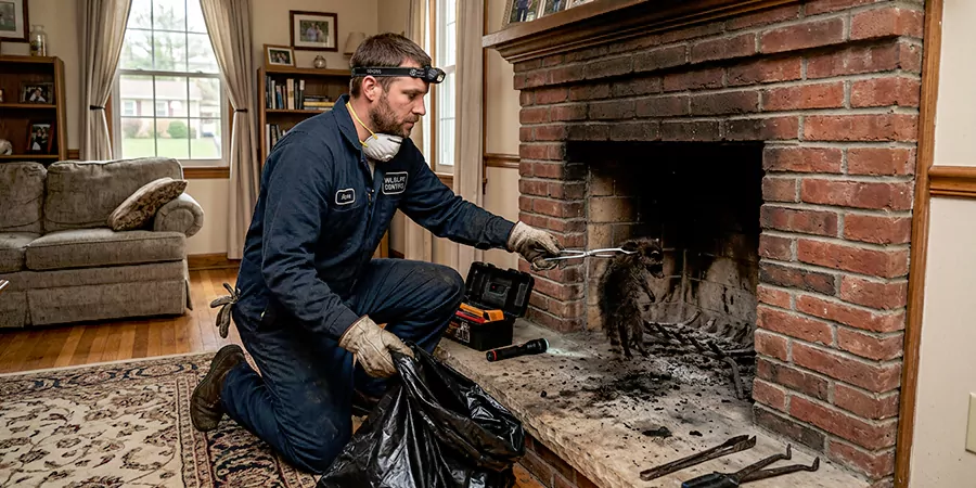 Dead Animal in Fireplace Removal New Braunfels