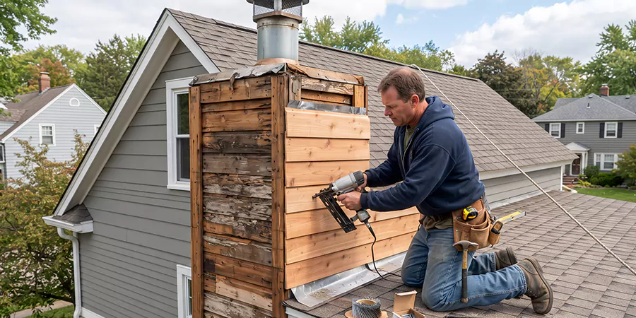 Wood Chimney Chase Repair New Braunfels