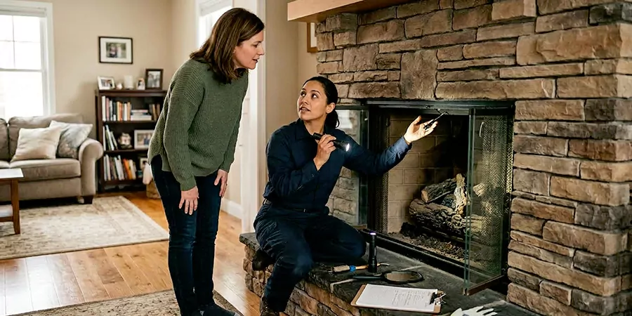 Home Fireplace Safety Inspection New Braunfels