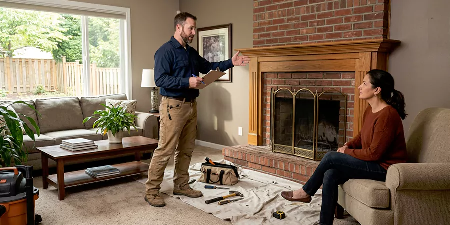 Fireplace and Chimney Removal Service New Braunfels