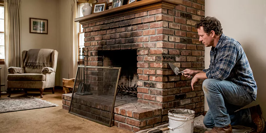 Old Fireplace Safety Repair New Braunfels