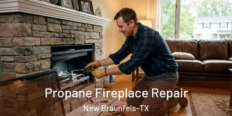 Propane Fireplace Repair New Braunfels-TX